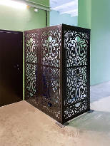 Ограждение с лазерной резкой Ограждение с лазерной резкой